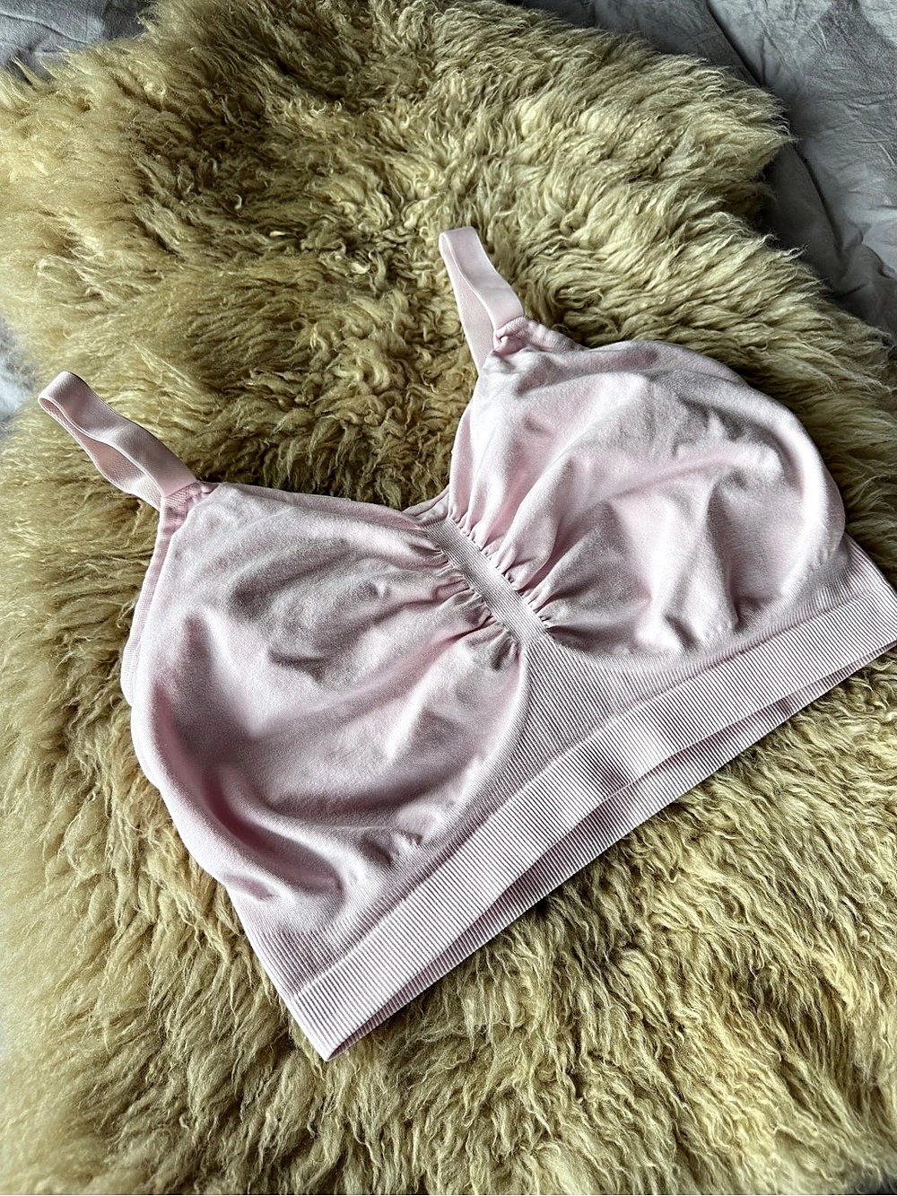 Kindred Bravely Sublime Bamboo Hands-Free Pumping Lounge & Sleep Bra Super Busty